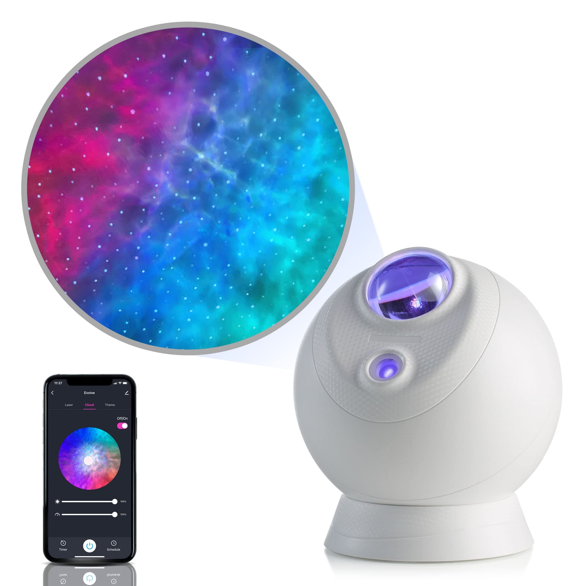 BlissLights Sky Lite Evolve Galaxy Projector