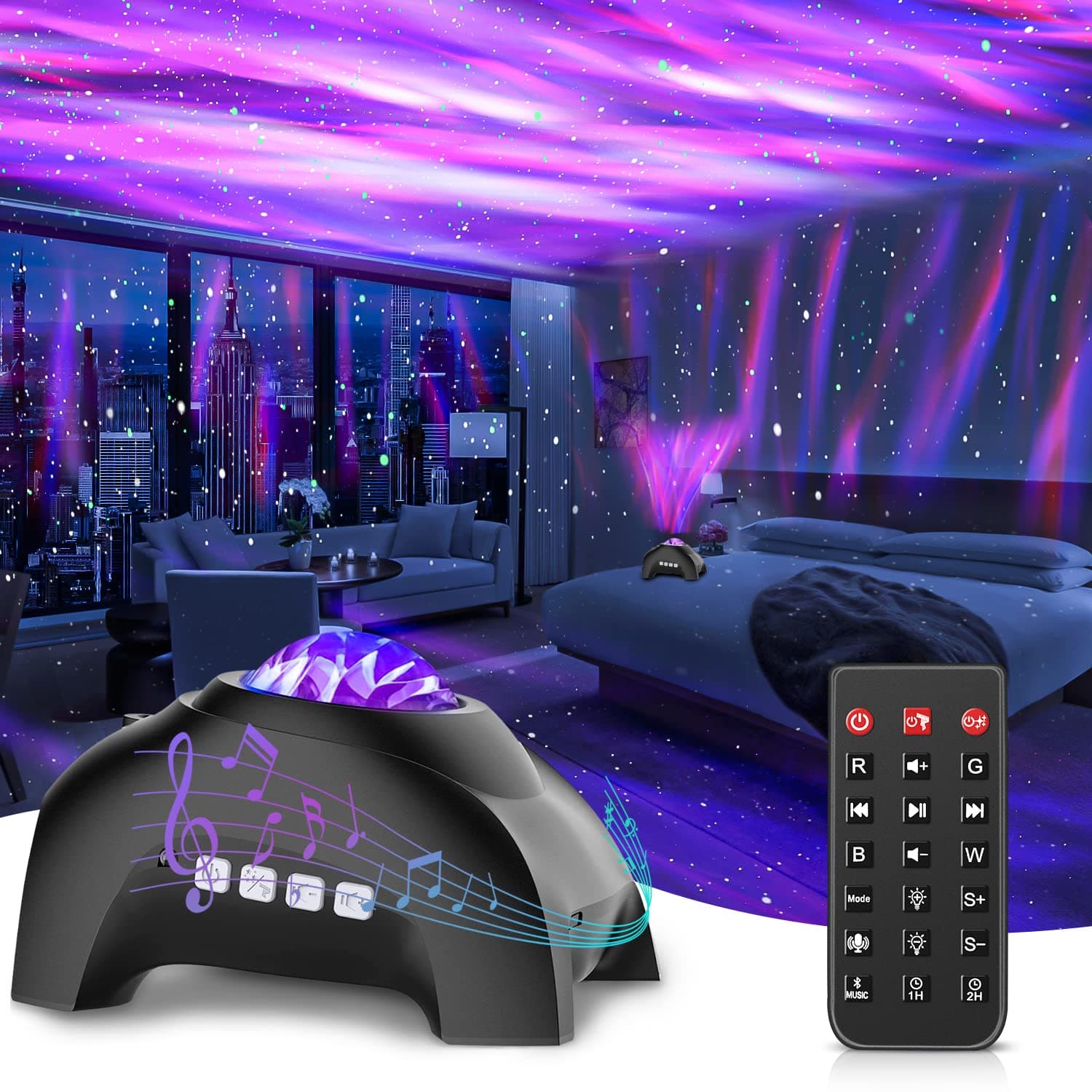 CIMELR Northern Galaxy Aurora Lights Projector