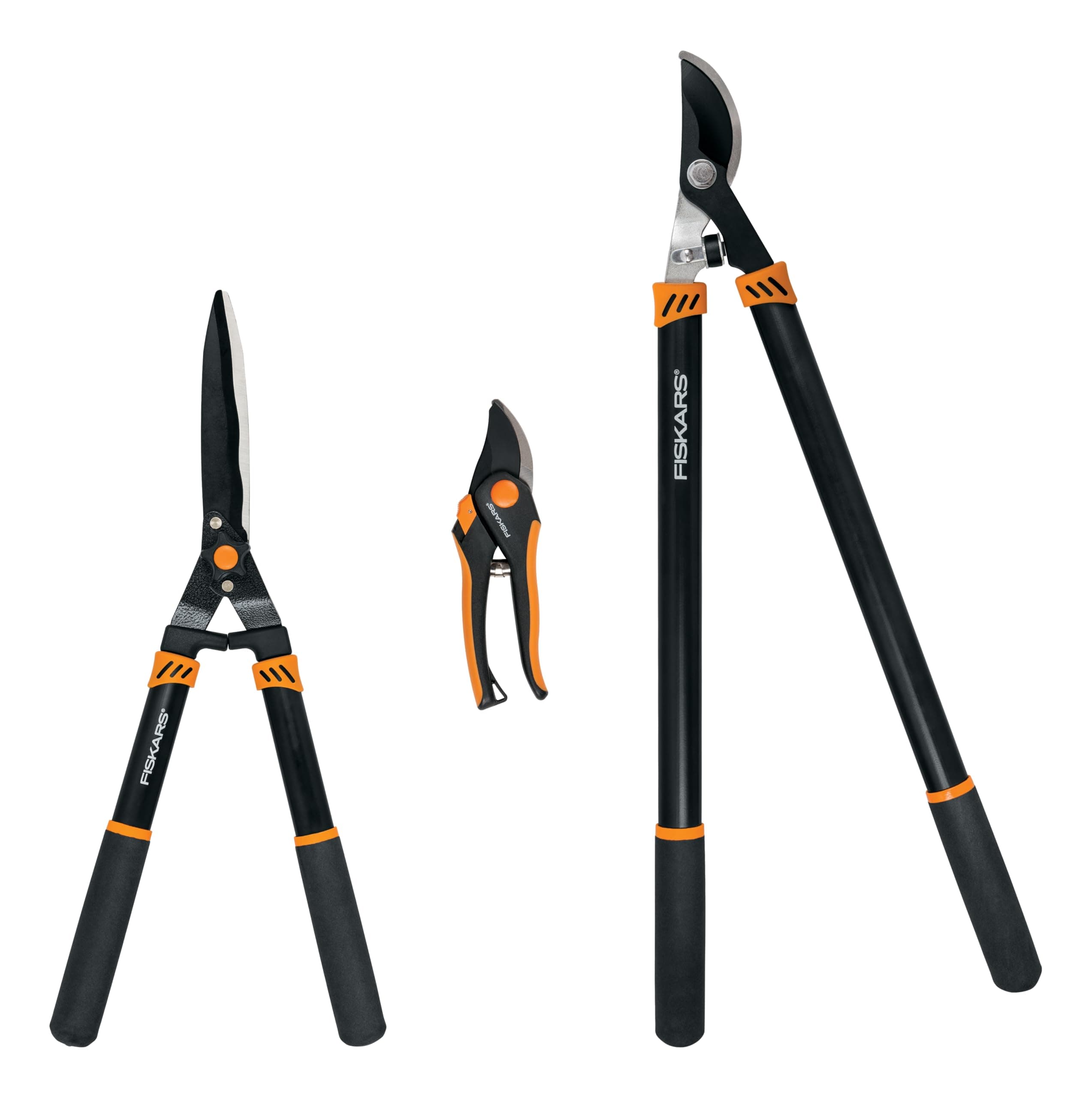 Fiskars Lopper and Pruner Garden Tool 3-Piece Set
