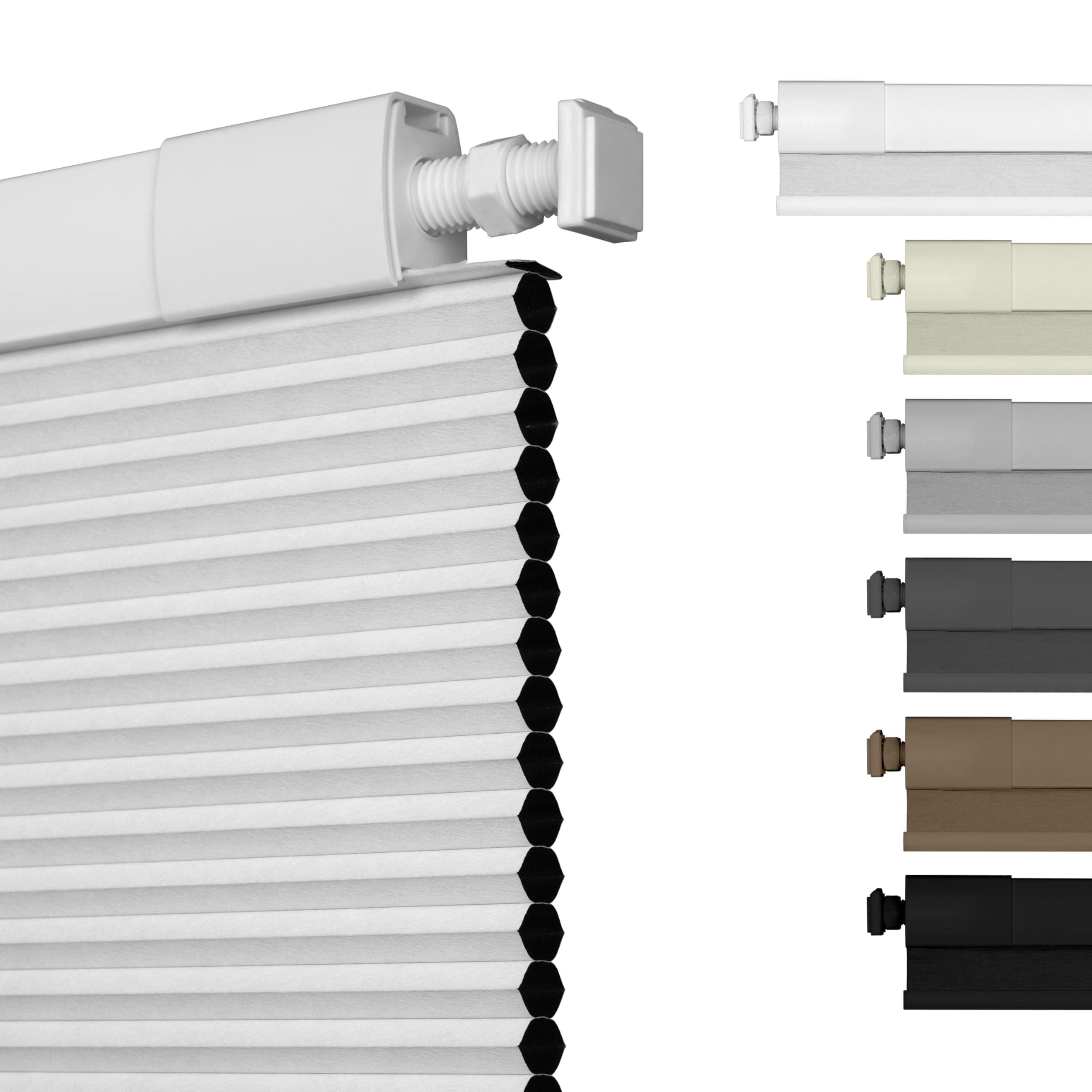 HOTSOON No Drill Blackout Cellular Shades