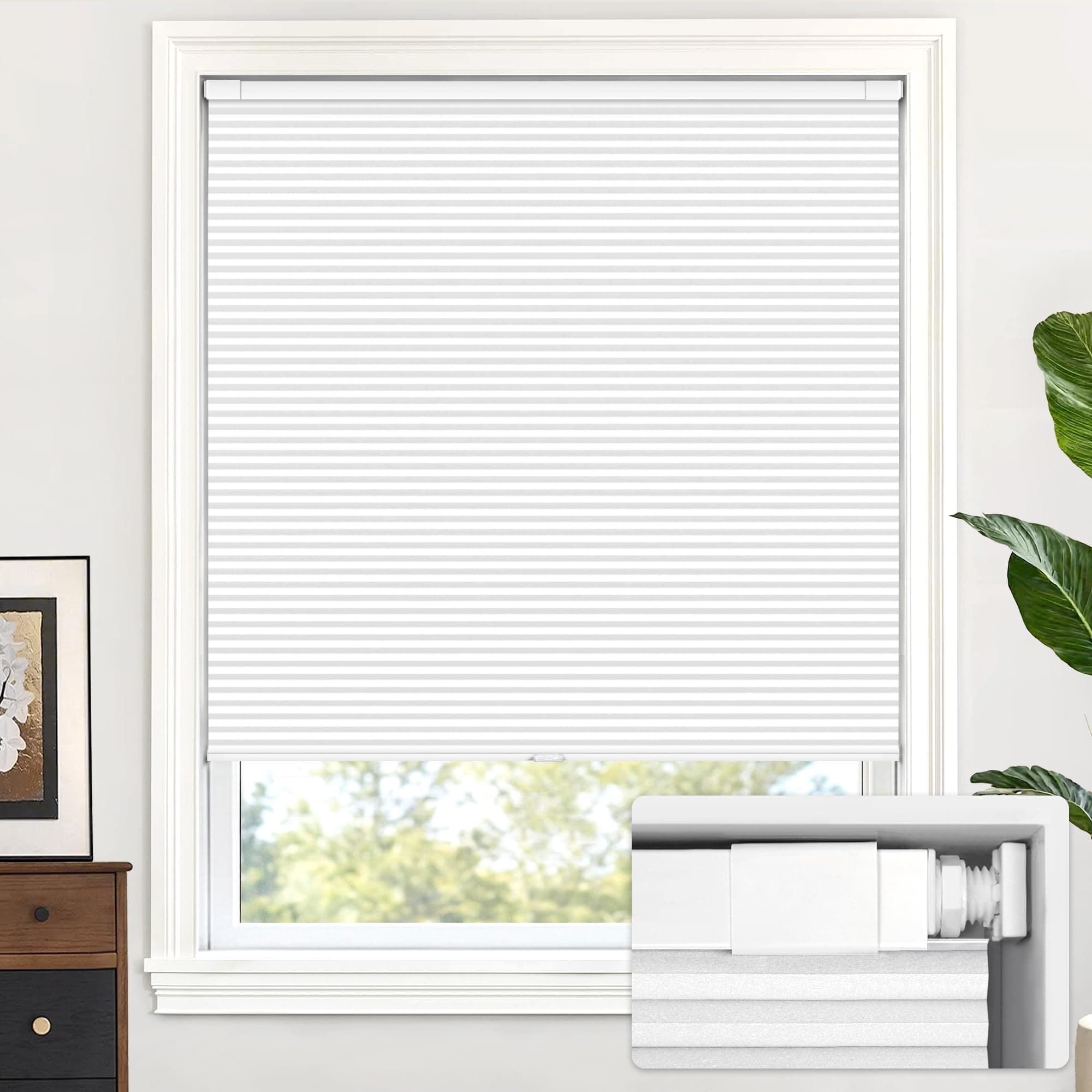 LazBlinds Cordless Cellular Shades Blackout